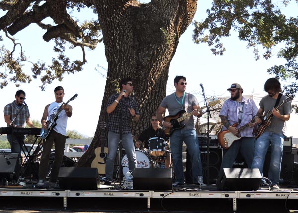 The Small Kicks performed at the 6th annual main event, held at Santa Margarita Ranch. Photo by Skye Ravy.