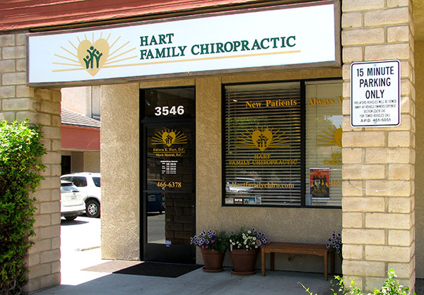 Hart Family Chiropractic in Atascadero is next door to Kennedy Club Fitness.