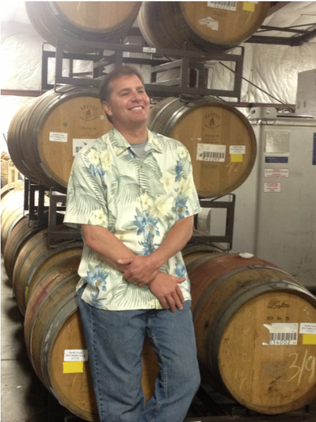 Winemaker Todd Schaefer has been battling valley fever for about ten years.Credit Rebecca Plevin / Valley Public Radio