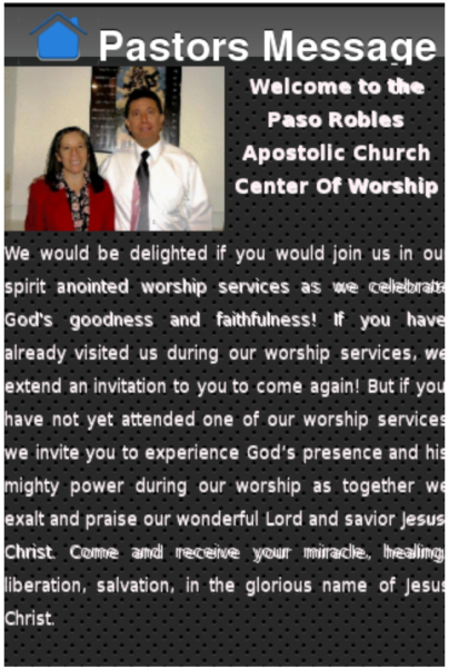 Paso Robles Apostolic Church 