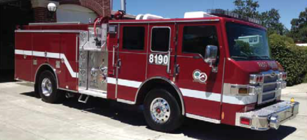 Paso Robles new fire truck