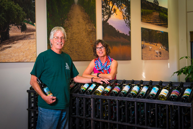 Fred and Melody Burbank, owners of Burbank Ranch Winery and Bistro.