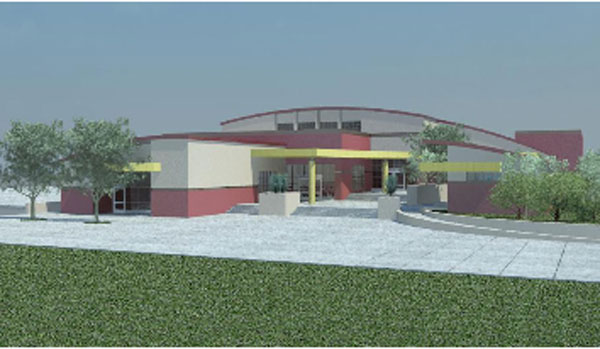 new gym at Paso Robles High School