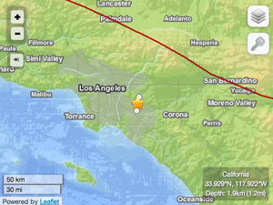  Southern California earthquake