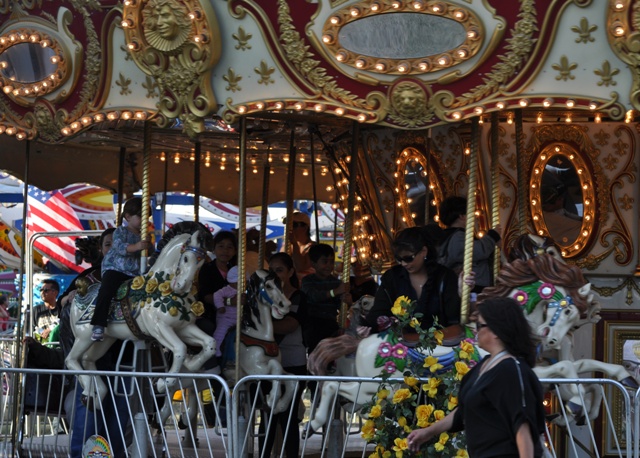 carousel, Mid-State Fair