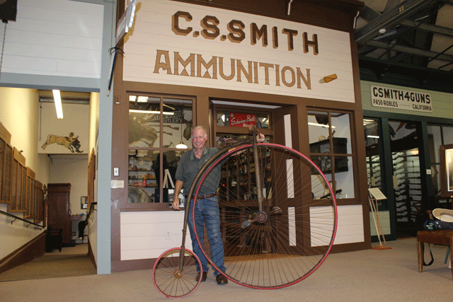 high bicycle 1890 Pioneer Museum