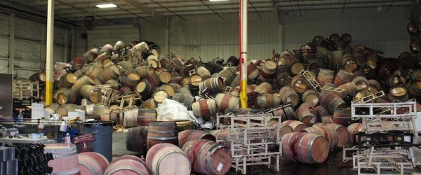 wine barrel earthquake safety