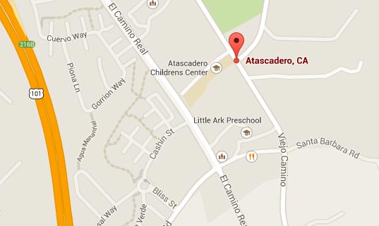 Police responded to a report of shots fired early this morning in Atascadero. Image from Google Maps.