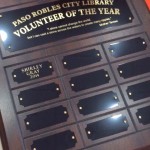 Library volunteer of the year