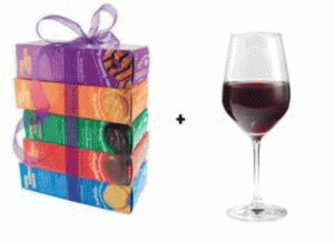 wine pairing with girl scout cookies