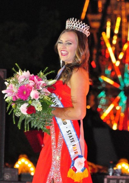 Taylor Mae Lindquist was crowned Miss Californian Mid-State Fair 2014. Photo by Meagan Friberg.