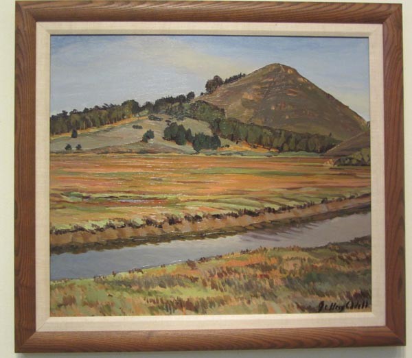 Jeff Odell's oil painting Salt Marsh.