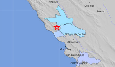 Paso Robles Earthquake