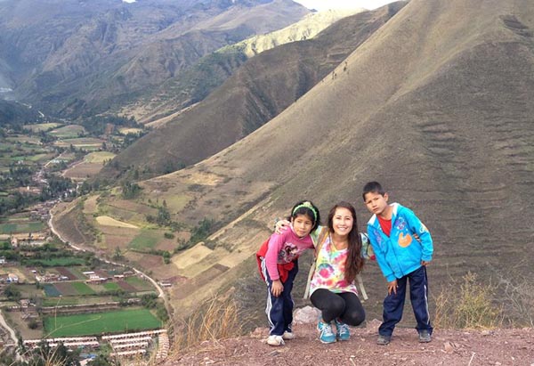 Last Culver traveled to Urubama, Peru, where she worked with a non-profit.