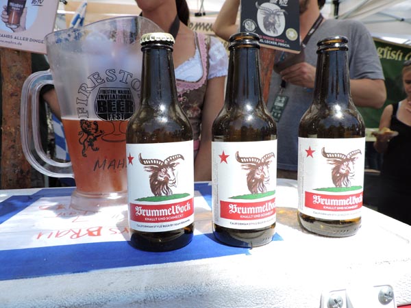 Craft breweries from all over the world were invited to come and pour tastes of their brews. 