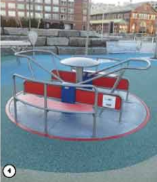 Proposed merry-go-round for new play area. 