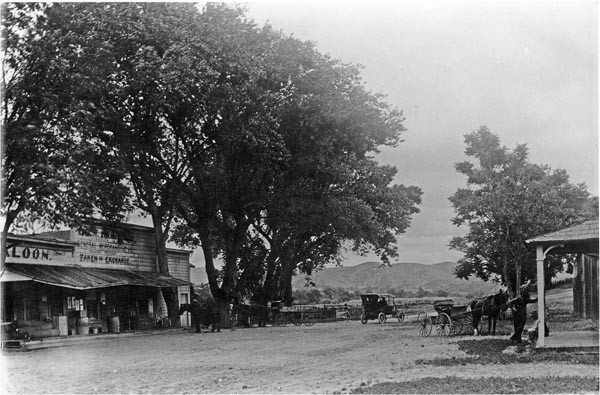 The old town of Pleyto. Photo courtesy of Monterey County Agricultural & Rural Life Museum.