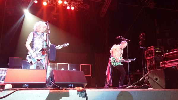 Def Leppard performing at the Mid-State Fair. Photo by DuPree Dial. 