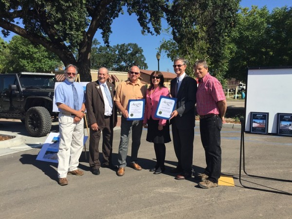 ribbon cutting for new public works projects in paso robles