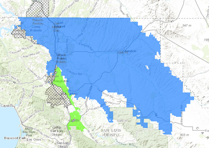 The Paso Robles water basin. Photo from www.pasobasin.org.
