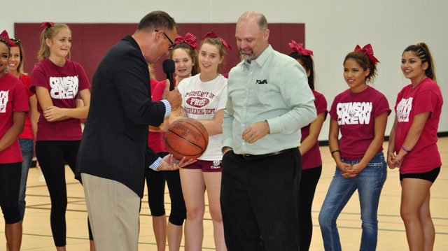 Paso Robles High School, new gym, Paso Robles Chamber of Commerce, Tom Harrington, Chris Wiliams,Meagan Friberg