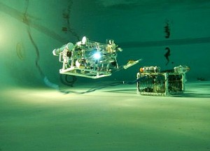 Mission Prep’s underwater ROV.