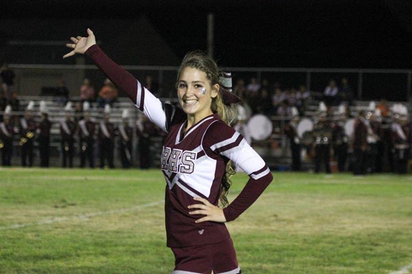 Riley is a Paso Robles High School graduate and former varsity cheer captain. She now volunteers her time teaching cheer to youth.