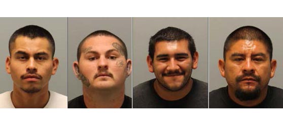 four men arrested paso feat