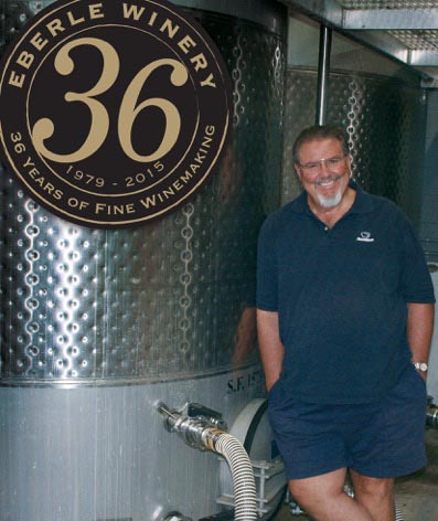 Gary Eberle at his namesake winery. 