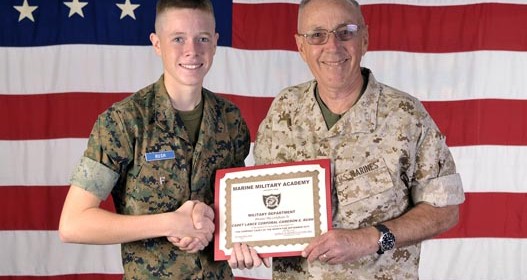 paso robles native rush cadet of the month