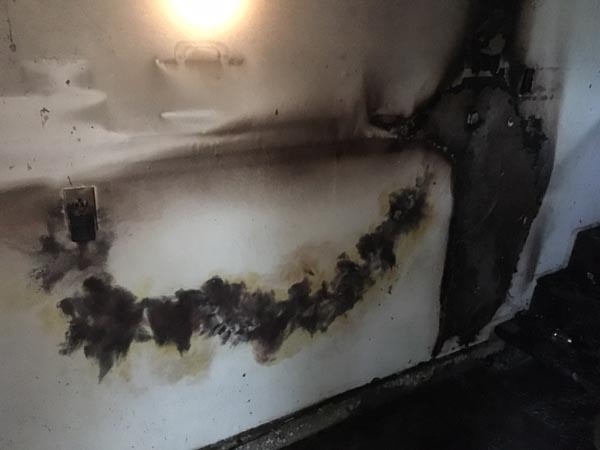 Lighting sets fire to Atascadero garage