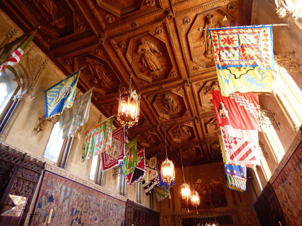 Interior hearst castle