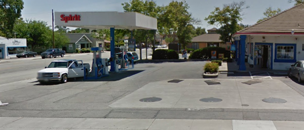 Spirit Gas Station in Paso Robles. Photo from Google Maps. 