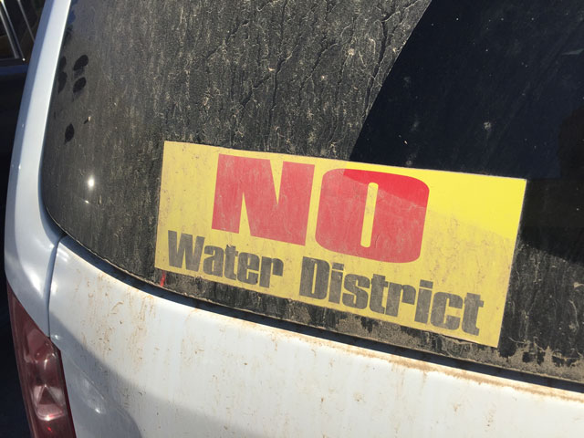 vote on water distirct