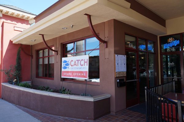 The Catch Seafood Bar and Grill is now open.