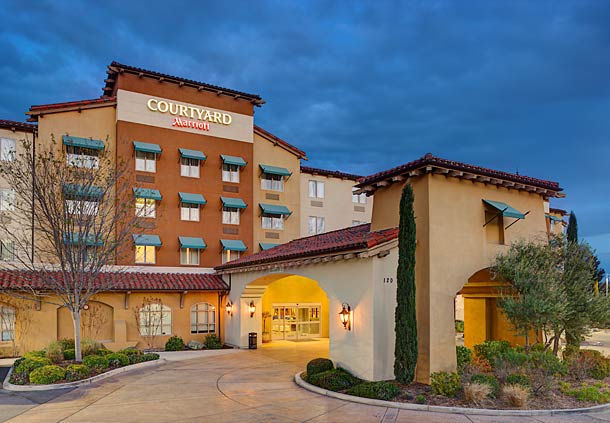 The Courtyard Marriott Paso Robles.