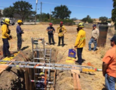 Paso Robles Trench Rescue Training