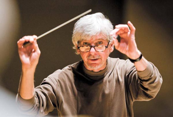 Conductor Michael Nowak. 