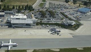 The San Luis Obispo Airport.