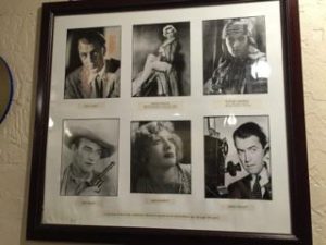 Famous stars that have stayed at the Santa Maria Inn. 