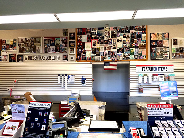 The post office on 6th Street in Paso Robles.