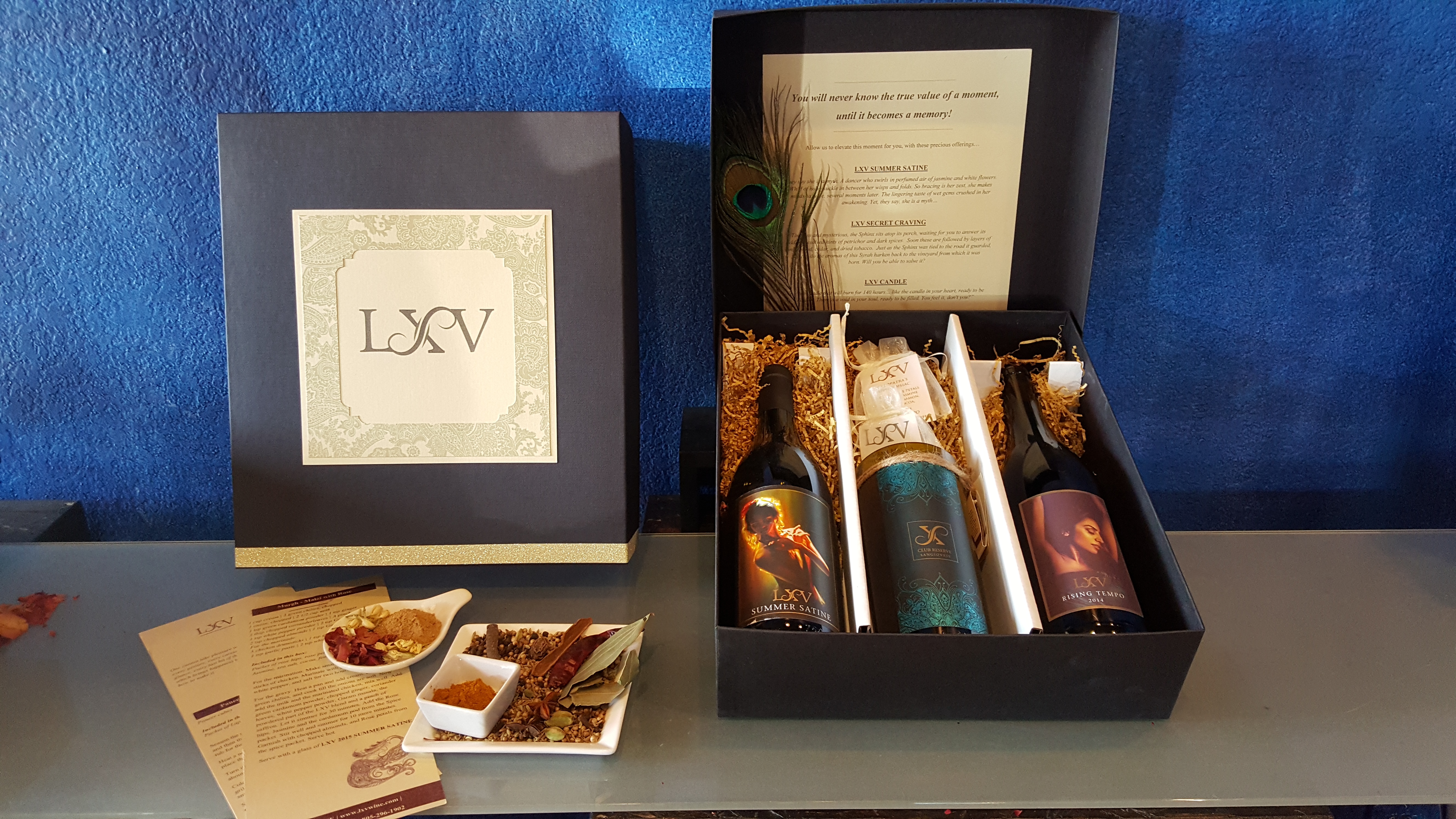 LXV Wine Holiday Gift Box Set