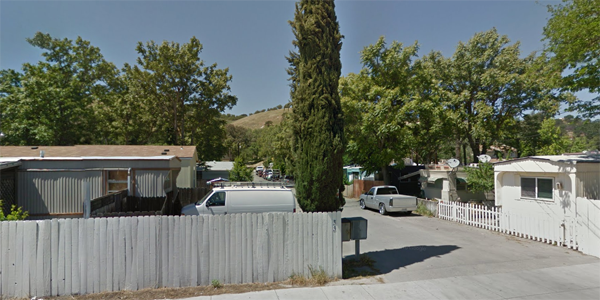 Paso Robles Mobile Home Park. Photo from Google maps. 