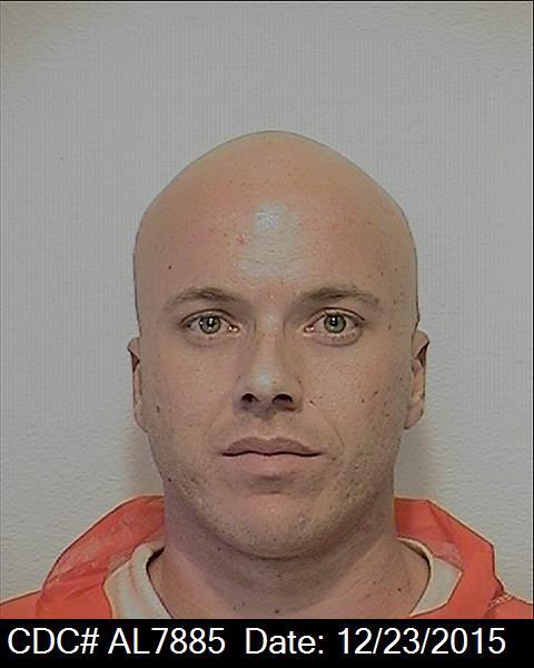 Inmate Brian Thomas Dill (photo courtesy California Department of Corrections and Rehabilitation).