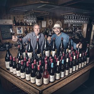 Gray Hartley and Frank Ostini, co-owners of the Hitching Post will present a retrospective dinner paired with their wines. 