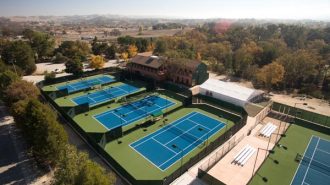 Templeton Tennis Ranch - aerial