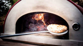 wood fired oven pizza