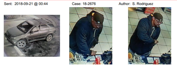 Chevron robbery suspect located 