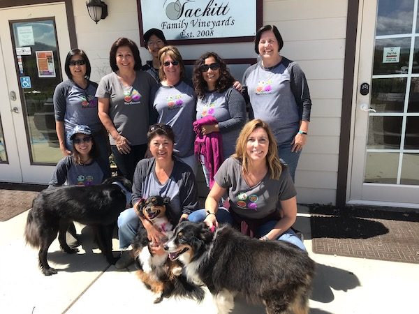 wine for paws event