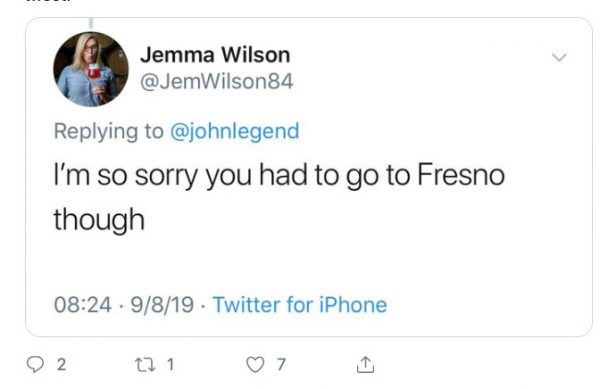 Fresno tweet Firestone Walker